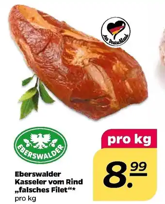 NETTO Eberswalder Kasseler vom Rind ,,falsches Filet" Angebot