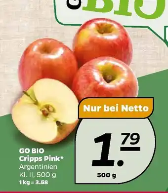 NETTO Go Bio Cripps Pink 500g Angebot