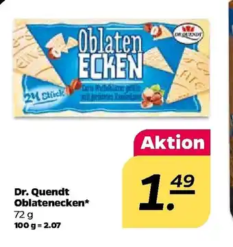 NETTO Dr. Quendt Oblatenecken 72g Angebot