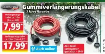 Norma Gummiverlängerungskabel Angebot