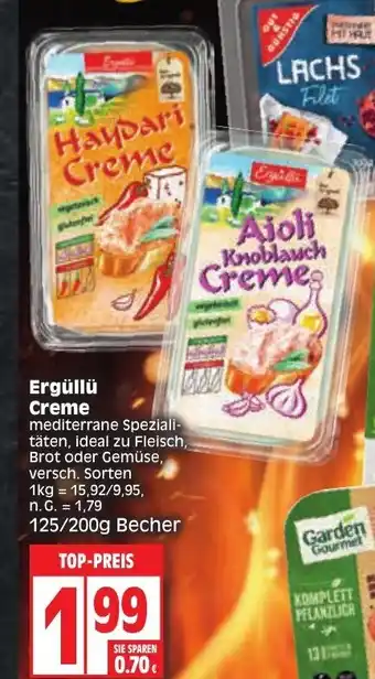 Edeka Ergüllü Creme 125/200g Angebot