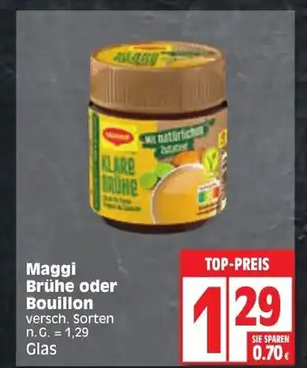 Edeka Maggi Brühe oder Bouillon versch. Sorten Angebot