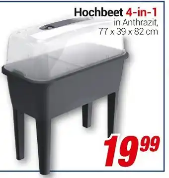 CENTERSHOP Hochbeet 4in1 Angebot