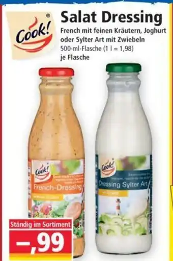 Norma Cook! Salat Dressing 500ml Angebot