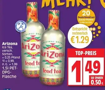 Edeka Arizona Ice Tea 1.5L Angebot