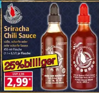 Norma Sriracha Chili Sauce 455ml Angebot