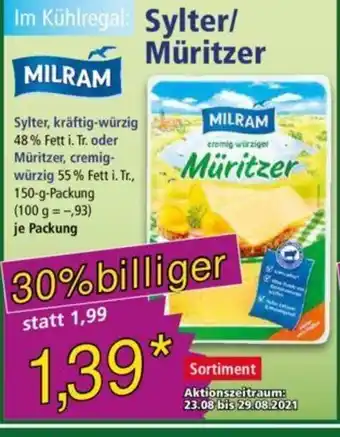 Norma Milram Sylter oder Müritzer 150g Angebot