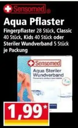 Norma Sensomed Aqua Pflaster Angebot