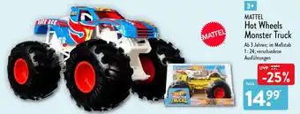 Aldi Nord Mattel Hot Wheels Monster Truck Angebot