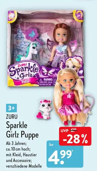 Aldi Nord Zuru Sparkle Girlz Puppe Angebot