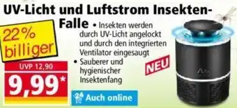 Norma Gardigo UV-Licht und Luftstrom Insekten Falle Angebot