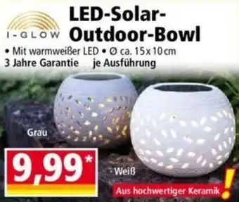 Norma I-Glow LED-Solar Outdoor-Bowl Angebot