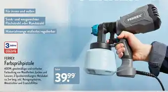 Aldi Nord Ferrex Farbsprühpistole Angebot