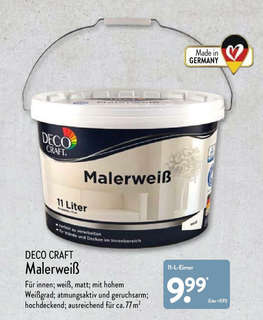 Deco Craft Malerweiss Erfahrung