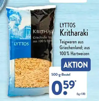 Aldi Nord Lyttos Kritharaki 500g Beutel Angebot