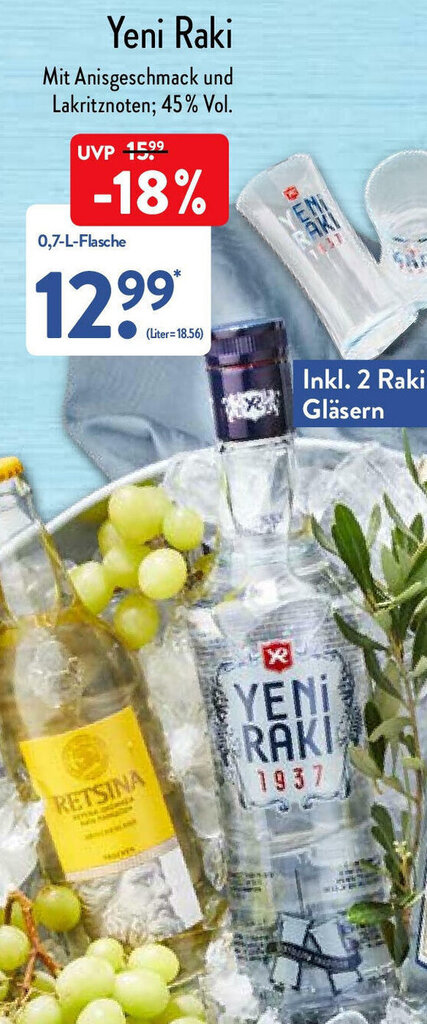 Yeni Raki Angebot
