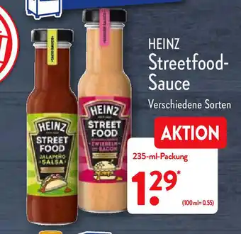 Aldi Nord Heinz Street Food Sauce  235ml Angebot