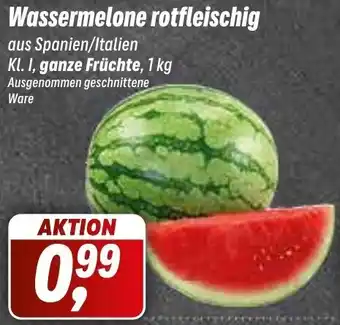 Simmel Wassermelone rotfleischig 1 kg Angebot