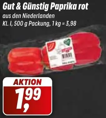 Simmel Gut & Günstig Paprika rot 500 g Packung Angebot