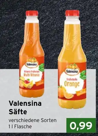 CAP Markt Valensina Säfte 1 L Angebot