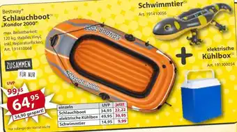 Sonderpreis Baumarkt Bestway® Schlauchboot (5) ,,Kondor 2000" Angebot