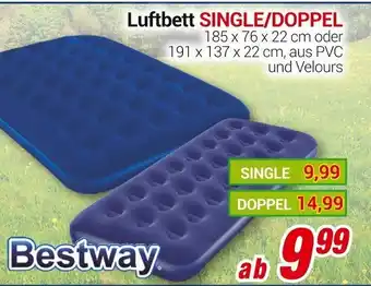 CENTERSHOP Luftbett Single/Doppel Angebot