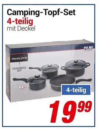 CENTERSHOP Camping Topf Set 4 teilig Angebot