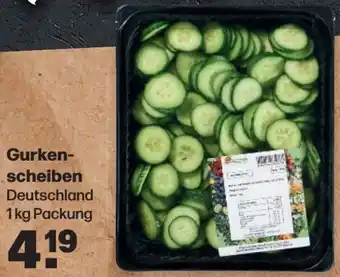 Handelshof Gurkenscheiben 1 kg Packung Angebot