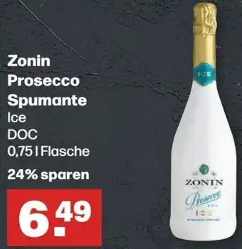 Handelshof Zonin Prosecco Spumante 0,75 L Flasche Angebot