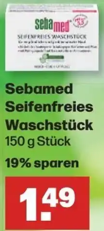 Handelshof Sebamed Seifenfreies Waschstück 150 g Stück Angebot