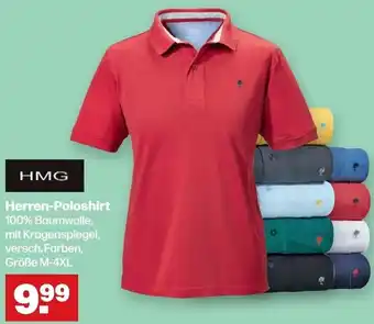 Handelshof HMG Herren-Poloshirt Angebot