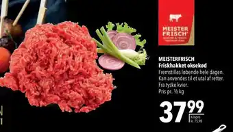 CITTI Markt MEISTERFRISCH Friskhakket oksekød 500g Angebot