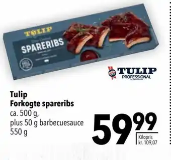 CITTI Markt Tulip Forkogte spareribs ca. 500 g, plus 50 g barbecuesauce 550 g Angebot