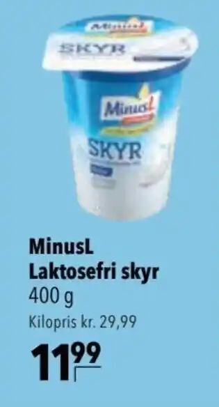 CITTI Markt MinusL Laktosefri skyr 400g Angebot