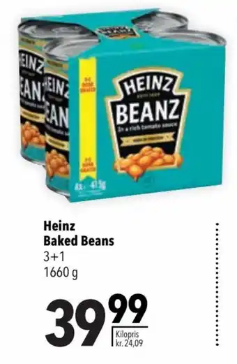 CITTI Markt Heinz Baked Beans 3+1 1660 g Angebot