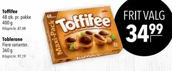 CITTI Markt Toffifee 48 stk. pr. pakke 400 g Angebot