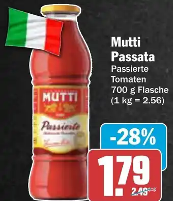 AEZ Mutti Passata 700 g Flasche Angebot