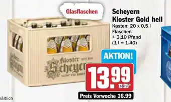 AEZ Scheyern Kloster Gold hell 20 x 0,5 l Angebot