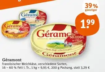 tegut Géramont 200 g packung Angebot