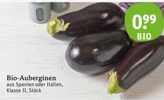 tegut Bio-Auberginen Angebot