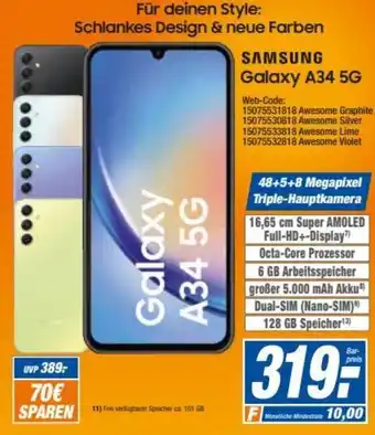 HEM Expert SAMSUNG Galaxy A34 5G Angebot