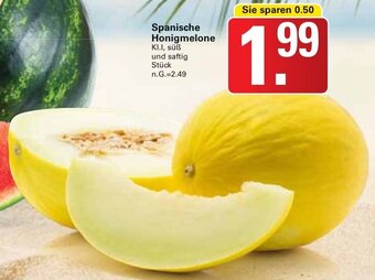 WEZ Spanische Honigmelone Angebot