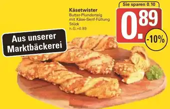 WEZ Käsetwister Angebot