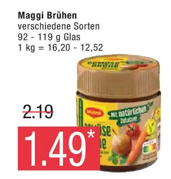 Marktkauf Maggi Brühen 92-119g Angebot