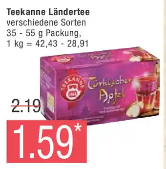 Marktkauf Teekanne Ländertee 35-55g Angebot