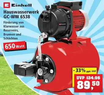 Thomas Philipps Einhell Hauswasserwerk GC-WW 6538 Angebot