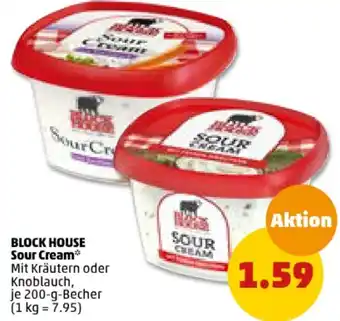 PENNY BLOCK HOUSE Sour Cream 200-g-Becher Angebot