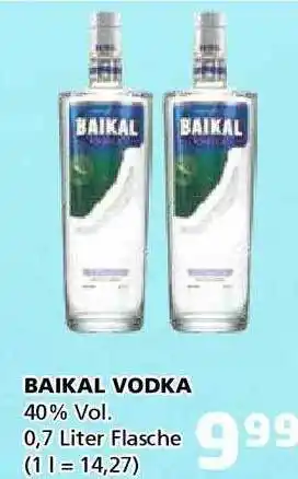 Getränkehaus Baikal Vodka Angebot