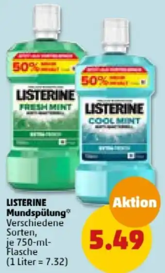 PENNY LISTERINE Mundspülung 750-ml-Flasche Angebot