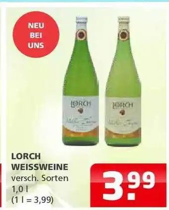 Getränkehaus Lorch Weissweine Angebot